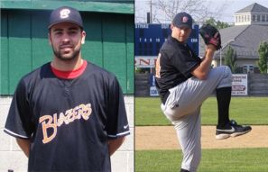 Tim Mayza (Left) and Lou Trivino (Right) Pitch for MLB Clubs